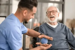 Aged care physiotherapist
